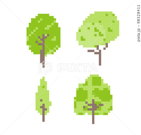 かわいい木たち 98328411