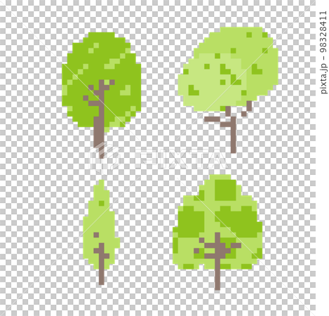 かわいい木たち 98328411