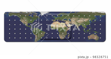 Bandage with Earth Map 98328751