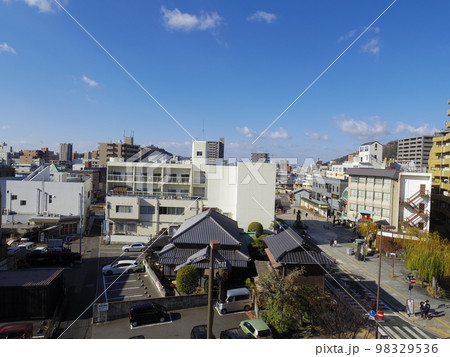 道後の街並み(愛媛県松山市) 道後の街並み(愛媛県松山市) 98329536