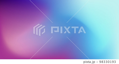 Modern abstract minimal poster gradient design template. Wireframe multicolored light gradation screen background. Vector illustration 98330193