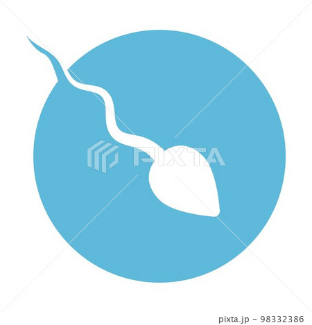 Sperm icon design illustration 98332386