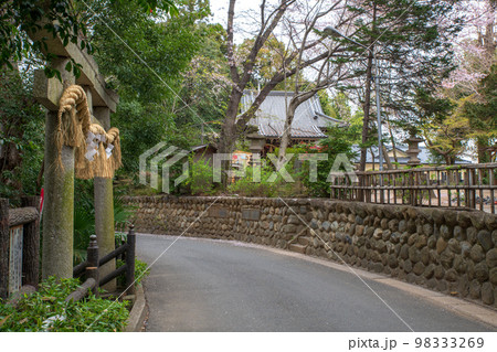 高尾　厳島神社　氷川神社　　北本市　 98333269