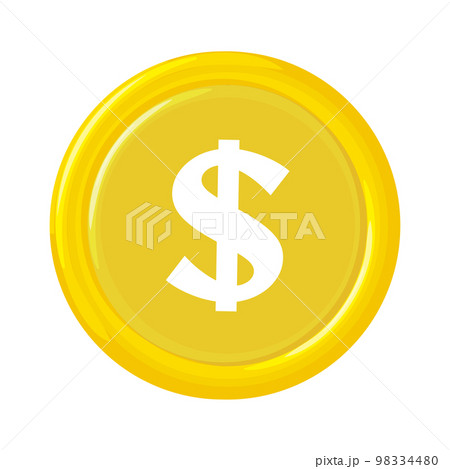 コインのイメージイラスト 98334480