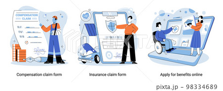 Health insurance with claim form and patient. Apply for benefits online. Compensation claim form 98334689