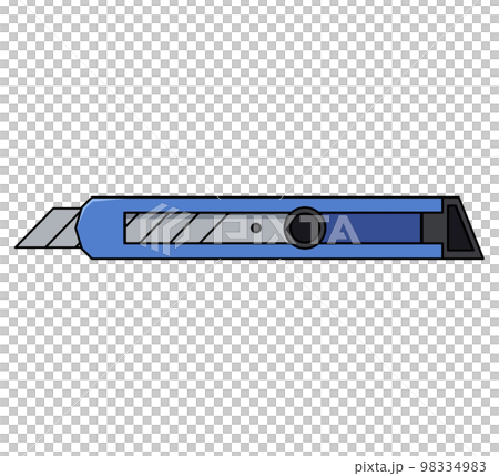 Illustration of the front of the cutter with the blade out 98334983