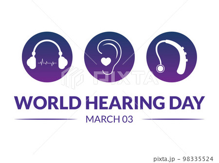 World Hearing Day Illustration to Raise Awareness on How to Prevent Deafness for Web Banner or Landing Page in Flat Cartoon Hand Drawn Templates World Hearing Day Illustration to Raise Awareness on How to Prevent Deafness for Web Banner or Landing Page in Flat Cartoon Hand Drawn Templates 98335524