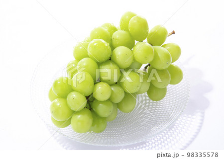 シャインマスカット 白バック シャインマスカット 白バック 98335578