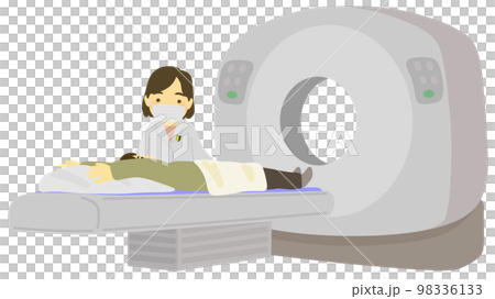 接受CT檢查的患者和放射科醫生 98336133