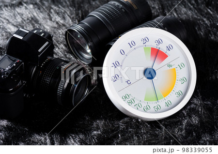 analog Thermometer and Hygrometer and photography equipment analog Thermometer and Hygrometer and photography equipment 98339055