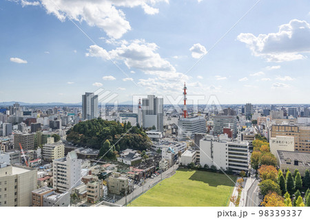 栃木県宇都宮市 栃木県庁から望む宇都宮市の街並み(南方向) 栃木県宇都宮市 栃木県庁から望む宇都宮市の街並み(南方向) 98339337