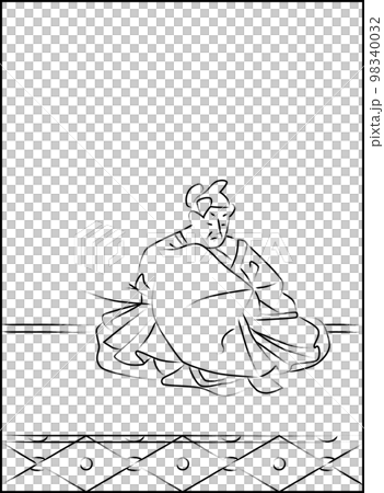 毛筆百人一首禦部忠常 98340032