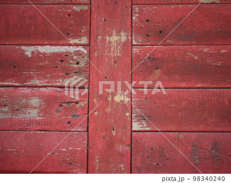 painted old wooden red wall. background texture . painted old wooden red wall. background texture . 98340240