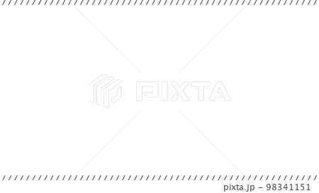 手書きの斜線との空白の背景 - 使いやすいシンプルでかわいい素材 - 16:9 98341151