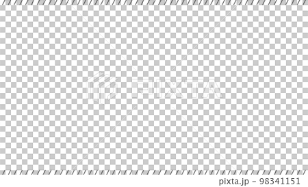 手書きの斜線との空白の背景 - 使いやすいシンプルでかわいい素材 - 16:9 98341151