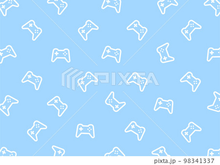 ゲームで遊ぶイメージのイラスト 98341337