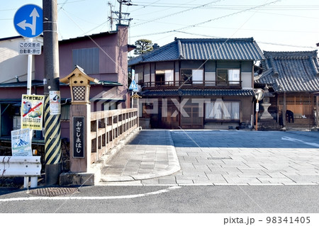 中山道恵那市長島橋付近 98341405