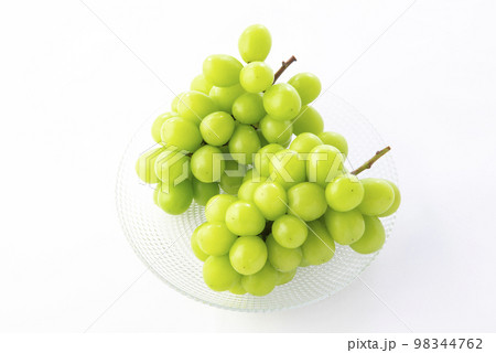 シャインマスカット 白バック シャインマスカット 白バック 98344762