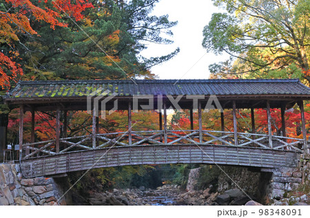 仏通寺の紅葉 98348091