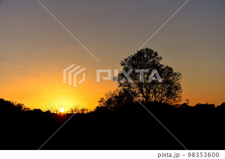 夕景素材 夕景素材 98353600