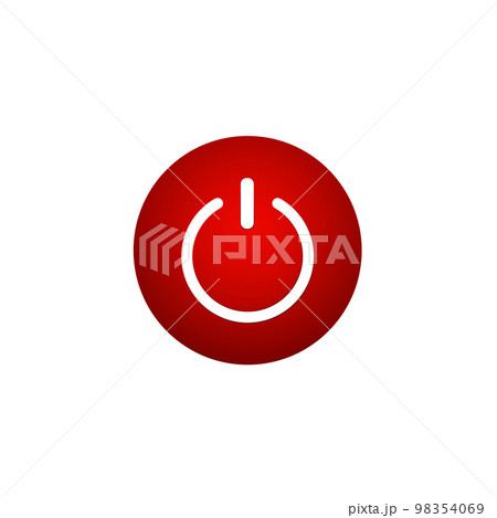 Turn power on turn power off flat vector icon for apps and websites Turn power on turn power off flat vector icon for apps and websites 98354069