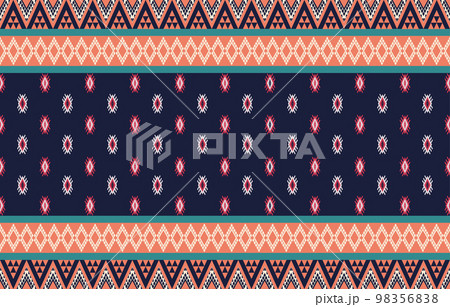 triangle geometric pattern colorful,Tribal ethnic texture style,design for printing on products, background,scarf,clothing,wrapping,fabric,vector illustration. triangle geometric pattern colorful,Tribal ethnic texture style,design for printing on products, background,scarf,clothing,wrapping,fabric,vector illustration. 98356838