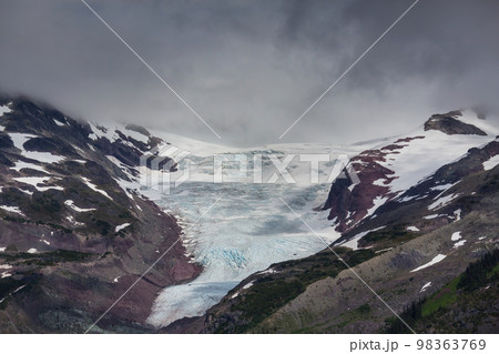 Glacier on Alaska 98363769