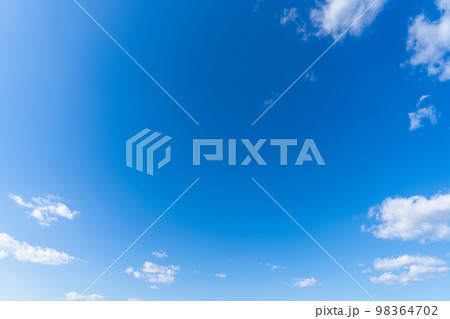 青い空・白い雲 青い空・白い雲 98364702