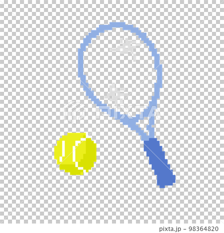 網球拍和球 98364820