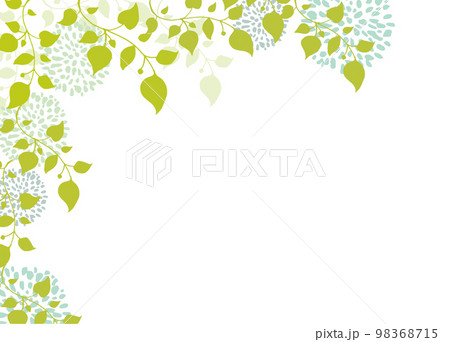北欧風花素材 背景 フレーム おしゃれ 水彩 花 緑 植物 北欧風花素材 背景 フレーム おしゃれ 水彩 花 緑 植物 98368715