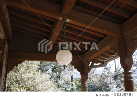 旧岩崎家茅町本邸　撞球室 98369487