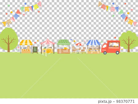 Marche background illustration 98370771