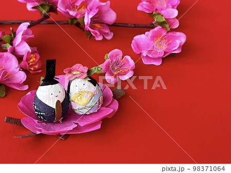 ひな祭りのイメージ素材 ひな祭りのイメージ素材 98371064