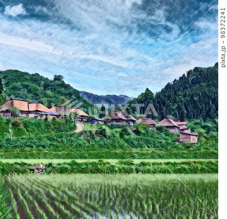 田園風景 98372241