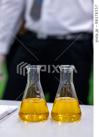 Biological Oxygen Demand (BOD) testing process in laboratory. Biological Oxygen Demand (BOD) testing process in laboratory. 98376557