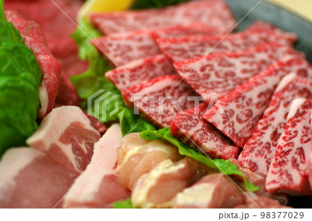 焼肉盛り合わせ 焼肉盛り合わせ 98377029