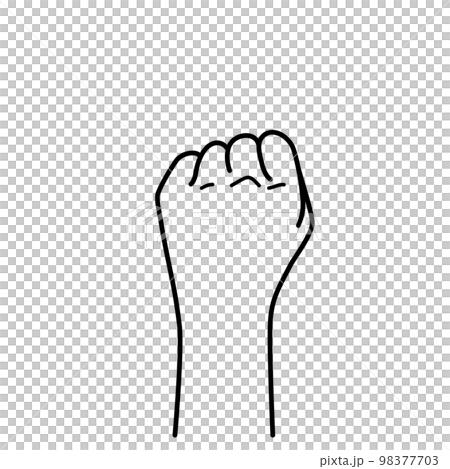 hand fist goo 98377703