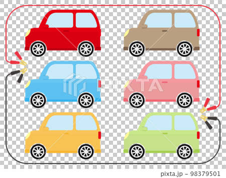 車のセット＿イラスト素材 98379501