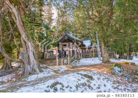 本殿【諏訪大社上社前宮】 98380313