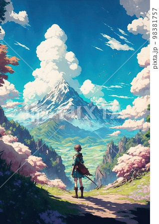 壮大 な イラスト – 壮大な景色 イラスト , ファンタジーイラスト講座10選 – EALP