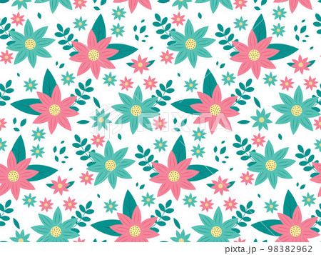 Seamless pattern with flowers. Floral pattern for invitations, cards, print, gift wrap, manufacturing, textile, fabric, wallpapers. 98382962