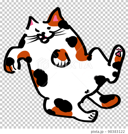Rolling cat Rolling cat 98383122