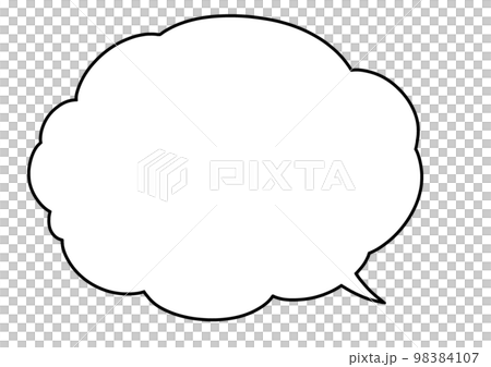 simple speech bubble 2-2 simple speech bubble 2-2 98384107