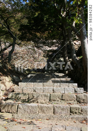 三階櫓跡・石段・鳥取城跡（鳥取県・鳥取市） 98384282