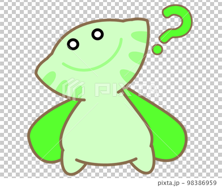 緑色の餃子モチーフの魔獣 緑色の餃子モチーフの魔獣 98386959