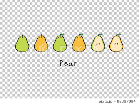 簡單的梨圖集 98387094