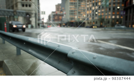 Stunning hyper lapse of downtown area 98387444