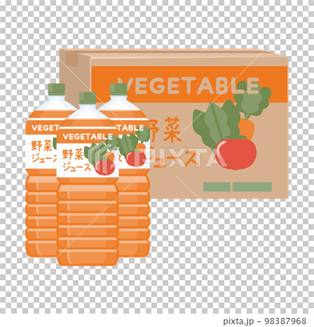 Vegetable juice in PET bottles sold by the case Vegetable juice in PET bottles sold by the case 98387968