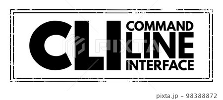 CLI - Command Line Interface is a text-based user interface used to run programs, manage computer files and interact with the computer, acronym concept background CLI - Command Line Interface is a text-based user interface used to run programs, manage computer files and interact with the computer, acronym concept background 98388872