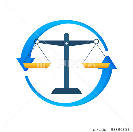Legal process sign, label. Vector stock illustration Legal process sign, label. Vector stock illustration 98390353